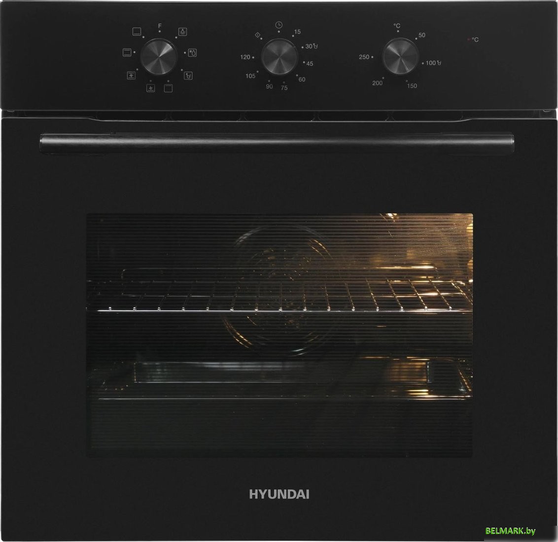 Электрический духовой шкаф Hyundai HEO 66412 BG - фото2