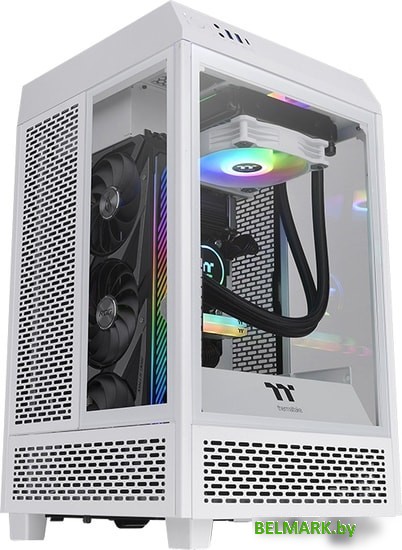 Корпус Thermaltake The Tower 100 Mini CA-1R3-00S6WN-00 - фото