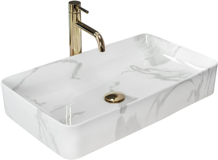 Умывальник Rea Denis Shiny Marmo - фото