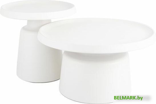 Журнальный столик Signal Rodos (2 шт, светло-серый) - фото