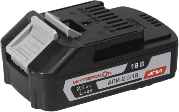 Аккумулятор Интерскол АПИ-2.5/18 2400.024 (18В/2.5 Ач) - фото