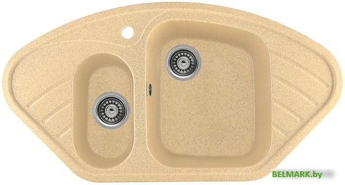 Кухонная мойка Gerhans E02 (песочный) - фото