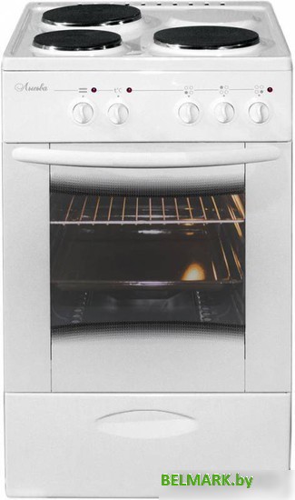 Кухонная плита Лысьва ЭП 301 МС (стеклянная крышка, белый) - фото