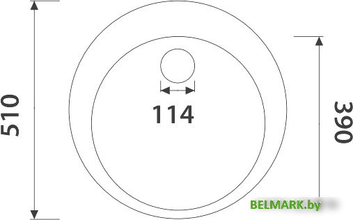 Кухонная мойка Kaiser KSS-510 - фото2