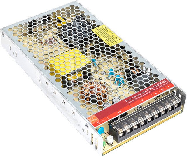 Блок питания на DIN-рейку КС MPS-200W-24V - фото