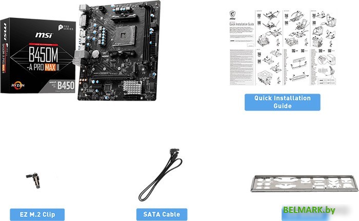 Материнская плата MSI B450M-A Pro Max II - фото2