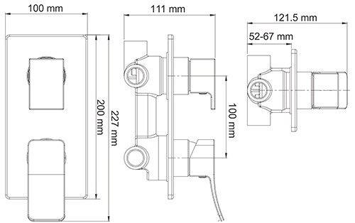 Смеситель Wasserkraft Aller 10671 - фото2