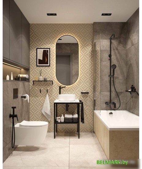 Душевая система Deante Anemon Nero NAC N1JM - фото2