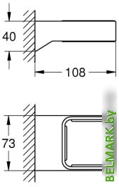 Держатель для мыльницы и стакана Grohe Grohe 40865000 - фото2