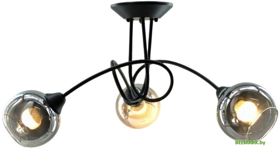 Люстра средней высоты Aitin Pro НПБ 02-3х60-102 S5140/3 (черный) - фото