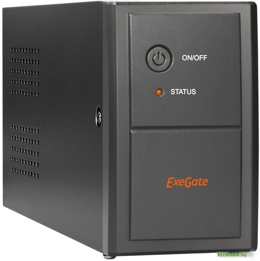 Источник бесперебойного питания ExeGate BNB-850.LED.AVR.EURO.RJ.USB EP285474RUS - фото