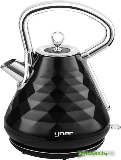 Электрочайник Yoer Diamond EK01BK - фото