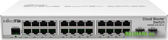 Коммутатор Mikrotik CRS326-24G-2S+IN - фото