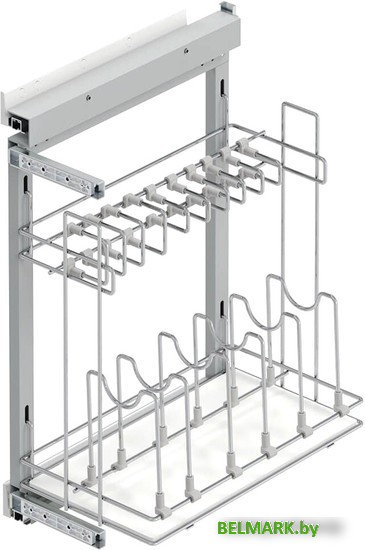 Вставка в полку Starax S-2880-C (правое крепление, хром) - фото