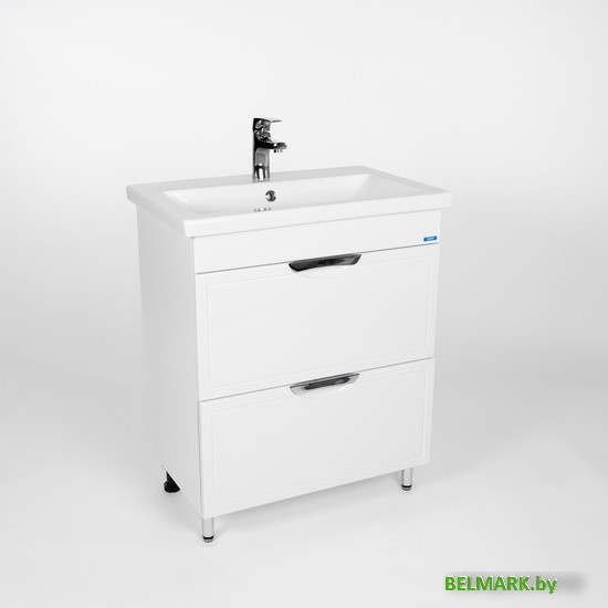 Viant Тумба Лима с умывальником Como 70 VLIM70CO-T2Y + S-UM-COM70/1-w - фото