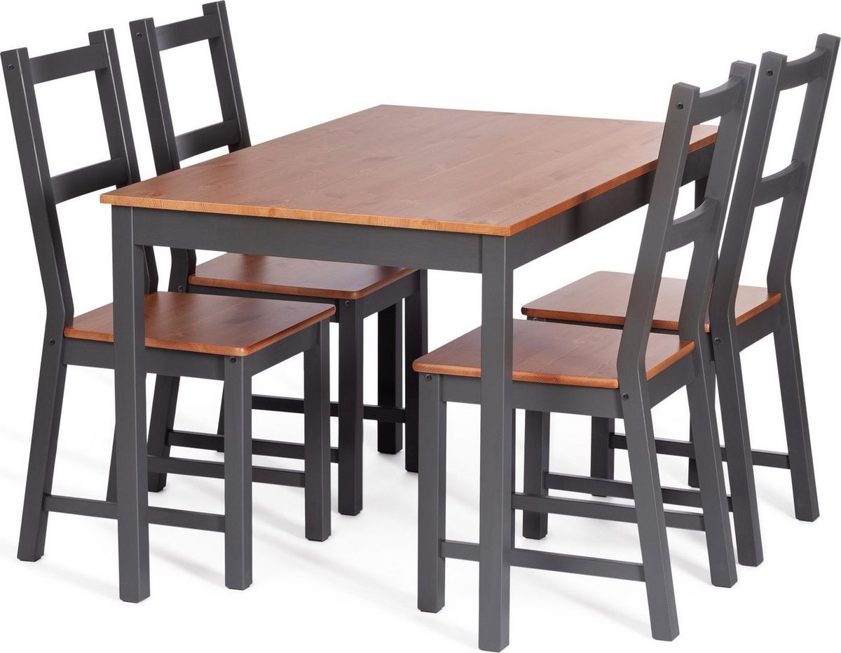 Кухонный стол TetChair Sonata Dining Set (антик/графит) - фото2