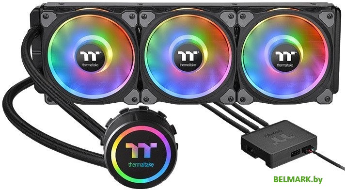 Жидкостное охлаждение для процессора Thermaltake Floe DX RGB 360 TT Premium Edition CL-W255-PL12SW-A - фото