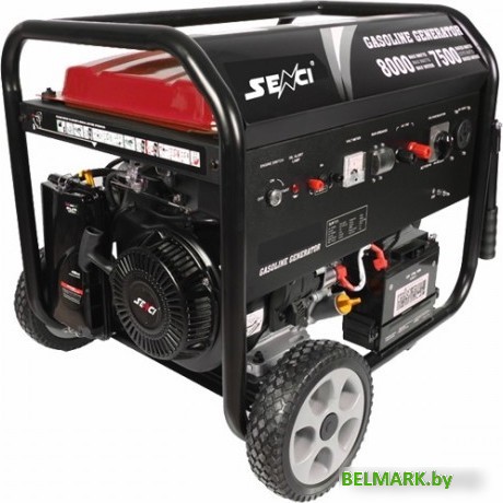 Бензиновый генератор SENCI SC6000-E3 - фото2