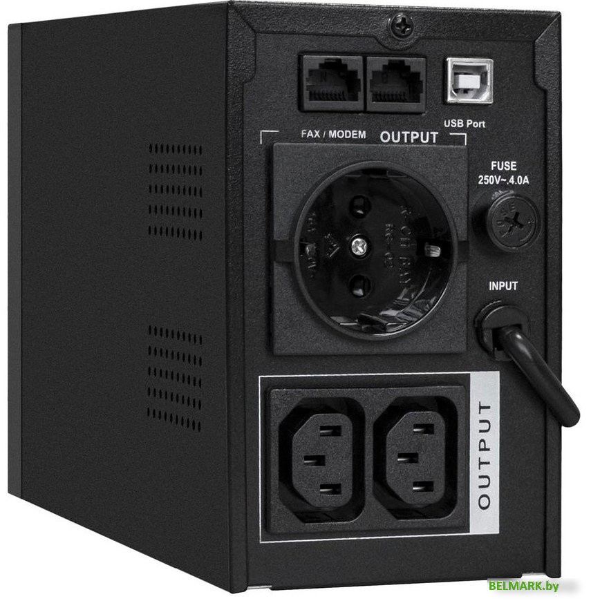 Источник бесперебойного питания ExeGate Power Smart ULB-1000.LCD.AVR.2SH EX292791RUS - фото2