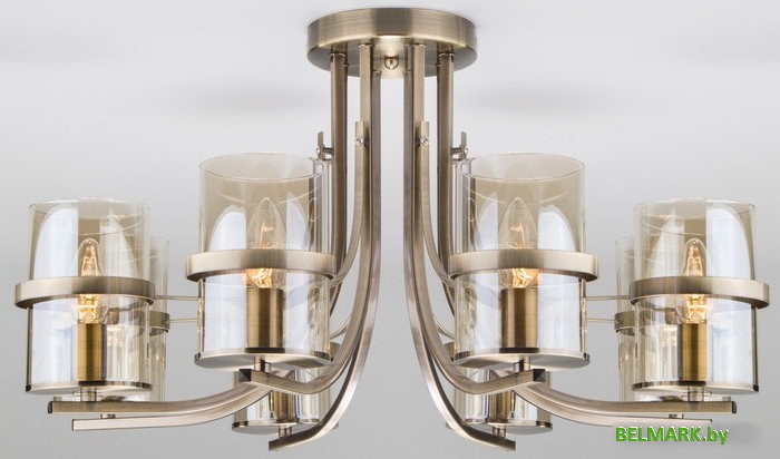 Припотолочная люстра Евросвет 60085/8 (Antique Bronze) - фото