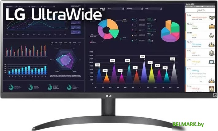 Монитор LG UltraWide 29WQ500-B - фото