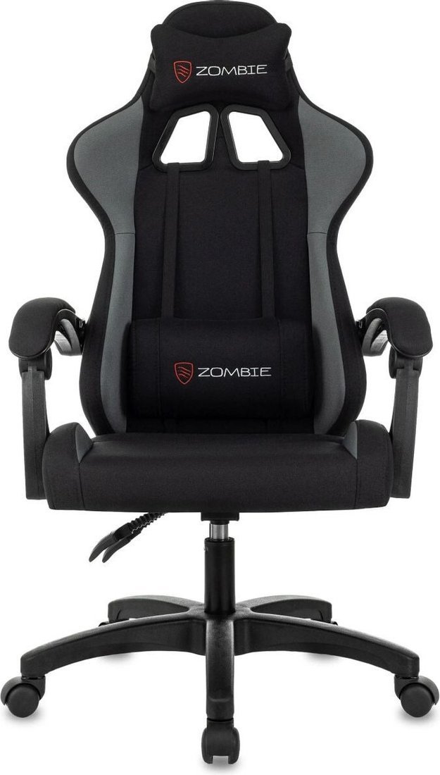 Игровое (геймерское) кресло Zombie Void (черный/серый) - фото2