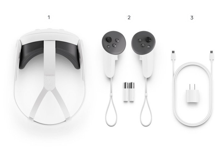 Автономная VR-гарнитура Meta Quest 3 128GB - фото2