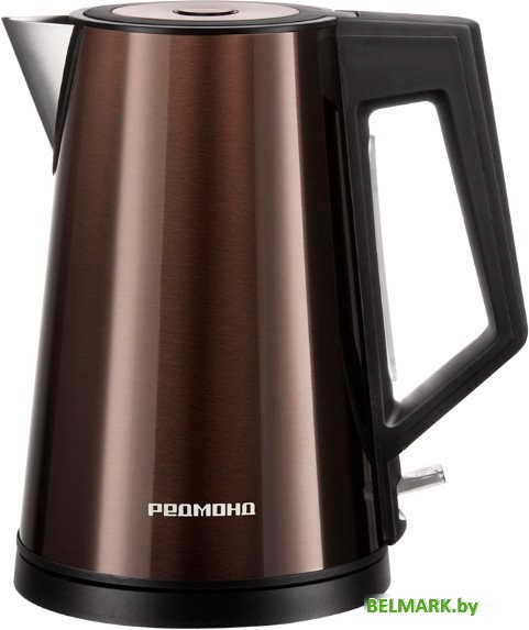Электрический чайник Redmond (Редмонд) KM244 (коричневый) - фото