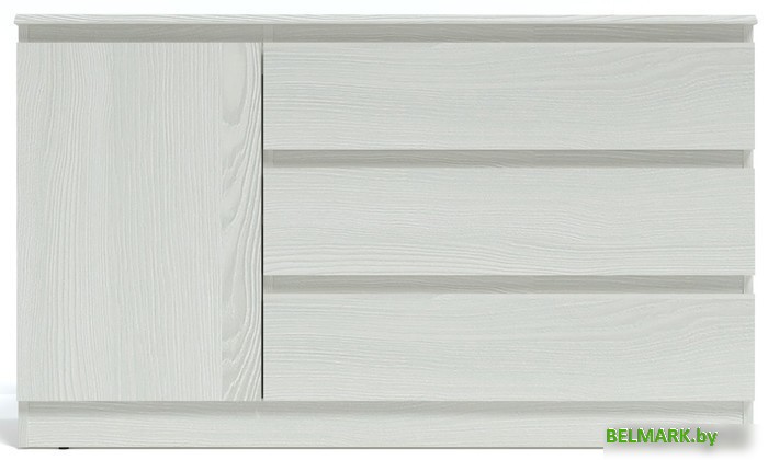 Тумба Евва Турин ТР-1D3S/YA-S (ясень снежный) - фото