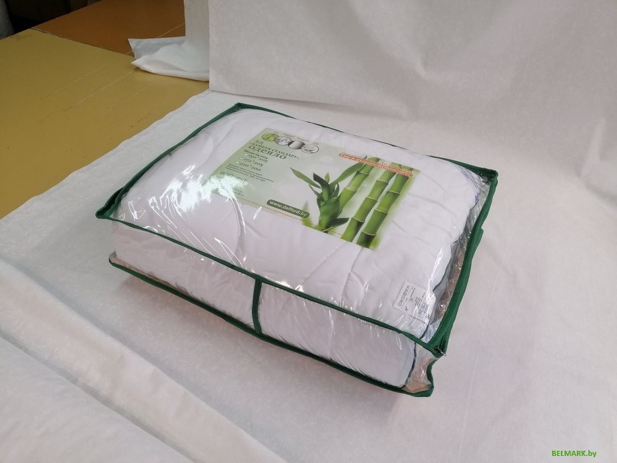 Одеяло Delford Бамбук Стандарт ПВХ 150x205 2БХН1-уп11 - фото2