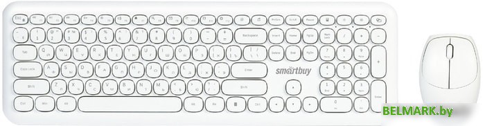 Клавиатура + мышь SmartBuy SBC-666395AG-W - фото