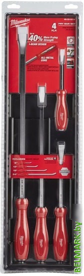 Набор монтировок Milwaukee 48229214 (4 предмета) - фото