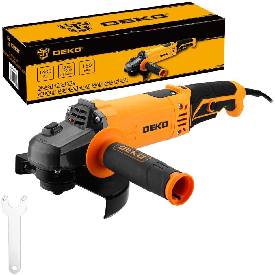 Угловая шлифмашина Deko DKAG1400-150E 083-1029 - фото