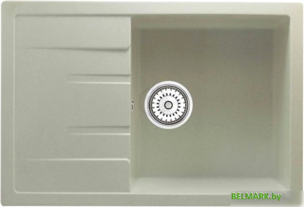 Кухонная мойка Berge BR-7603 (белый матовый) - фото