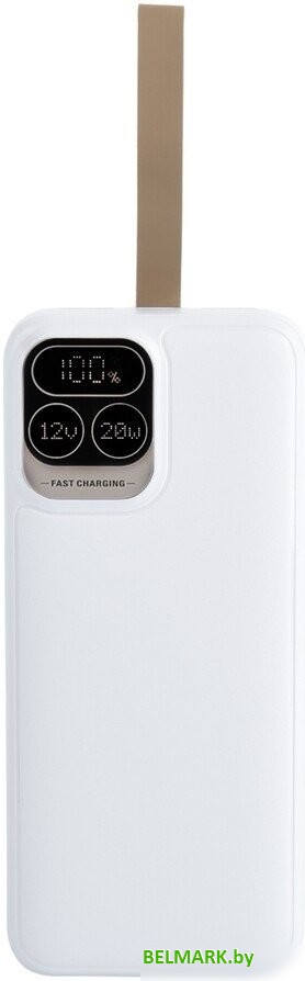 Внешний аккумулятор Perfeo Atomic Age 30000mAh (белый) - фото
