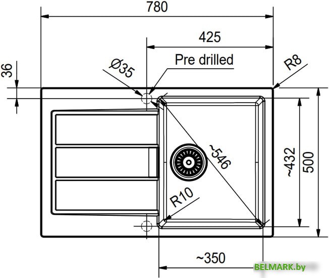 Кухонная мойка Franke Sirius 2.0 S2D 611-78 (оникс) - фото2