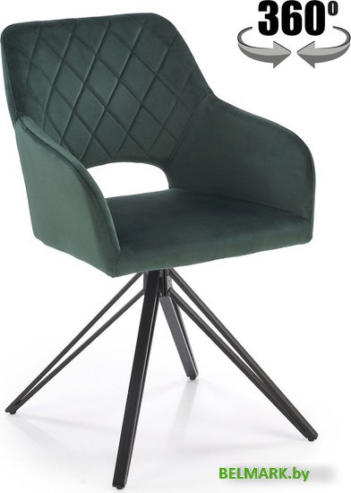 Стул Halmar K535 (зеленый/черный) - фото