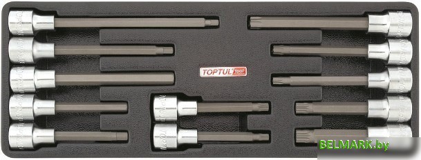 Набор бит Toptul GAAT1202 12 предметов - фото