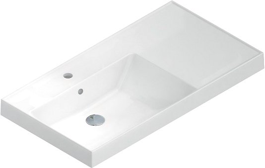 Умывальник Kerama Marazzi Cubo 90 CU.wb.90Lh - фото