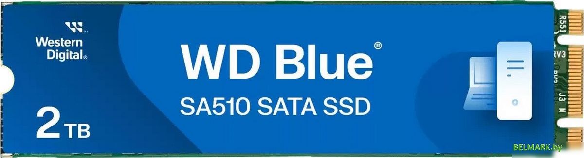 SSD WD Blue SA510 2TB WDS200T3B0B - фото