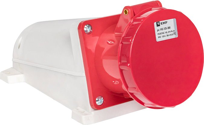 Розетка промышленная EKF PS-145-125-380 - фото