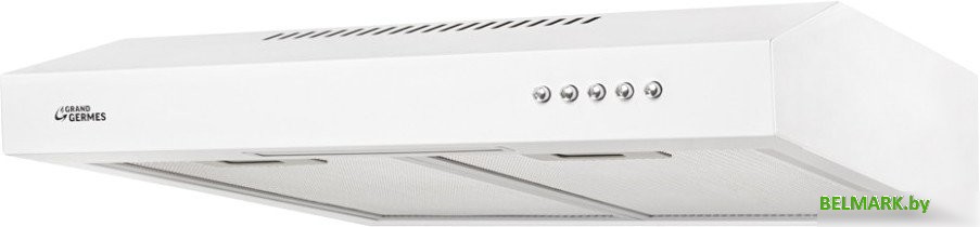Кухонная вытяжка GrandGermes Slim 50 (белый) - фото