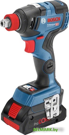 Ударный гайковерт Bosch GDX 18V-200 C Professional 06019G4201 (с 2-мя АКБ, кейс) - фото