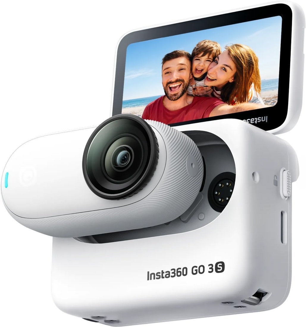 Экшен-камера Insta360 GO 3S 64GB (белый) - фото