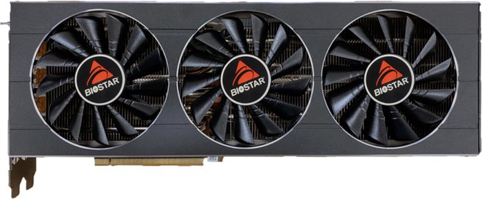 Видеокарта BIOSTAR GeForce RTX 3080 10GB GDDR6X VN3806RMT3 - фото