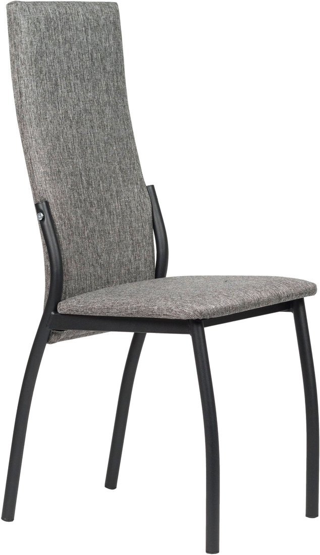 Стул ВВР Оскар (серый/черный, рогожка) - фото