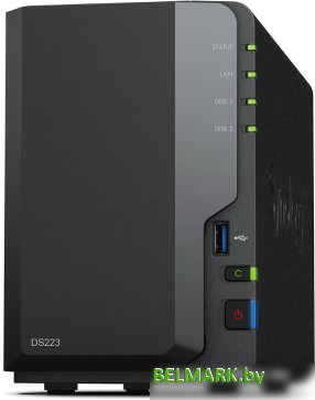 Сетевой накопитель Synology DiskStation DS223 - фото2