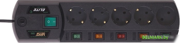 Сетевой фильтр Most ERG 5 м (черный) - фото