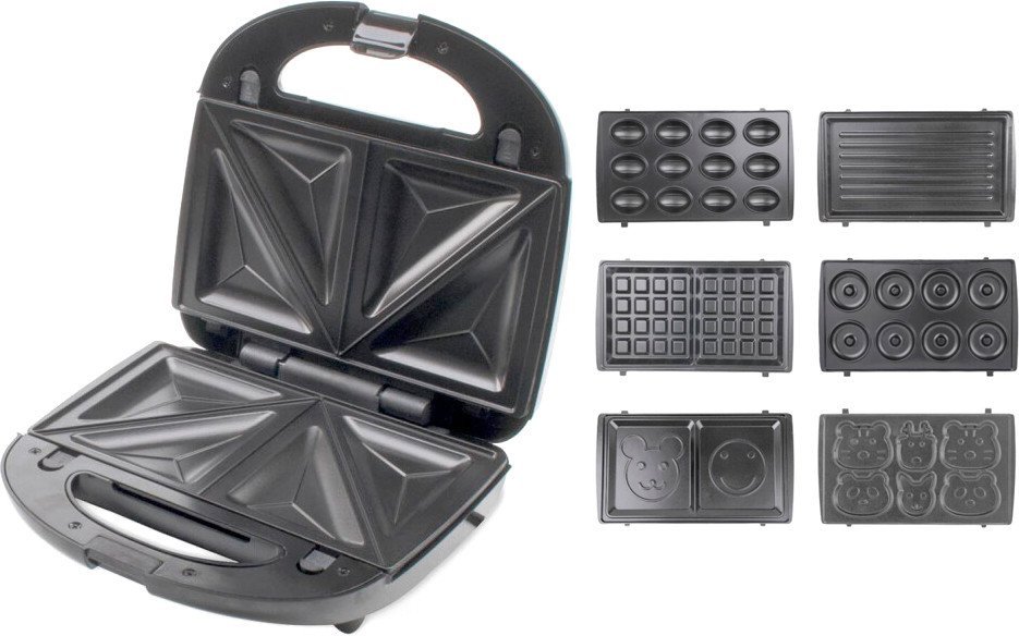 Многофункциональная сэндвичница Atlanta ATH-1067 (черный) - фото