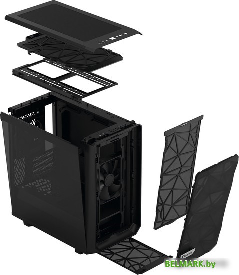 Корпус Fractal Design Meshify 2 Mini Black TG dark tint FD-C-MES2M-01 - фото2